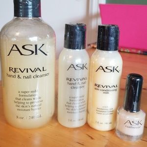 New 4 Pcs ASK Revival Nail Kit